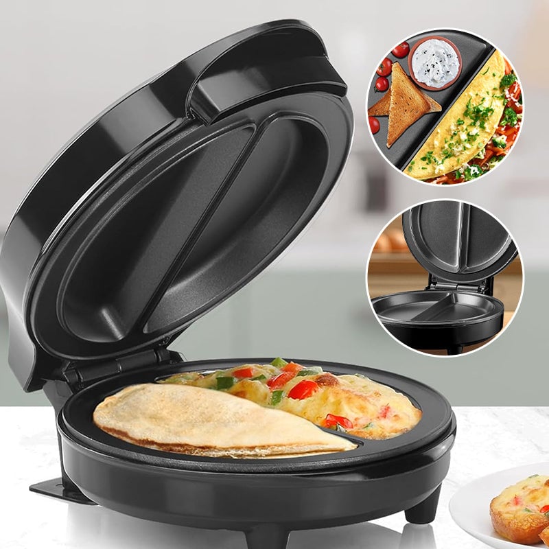 Aless™ Dual-Zone Electric Omelette Maker