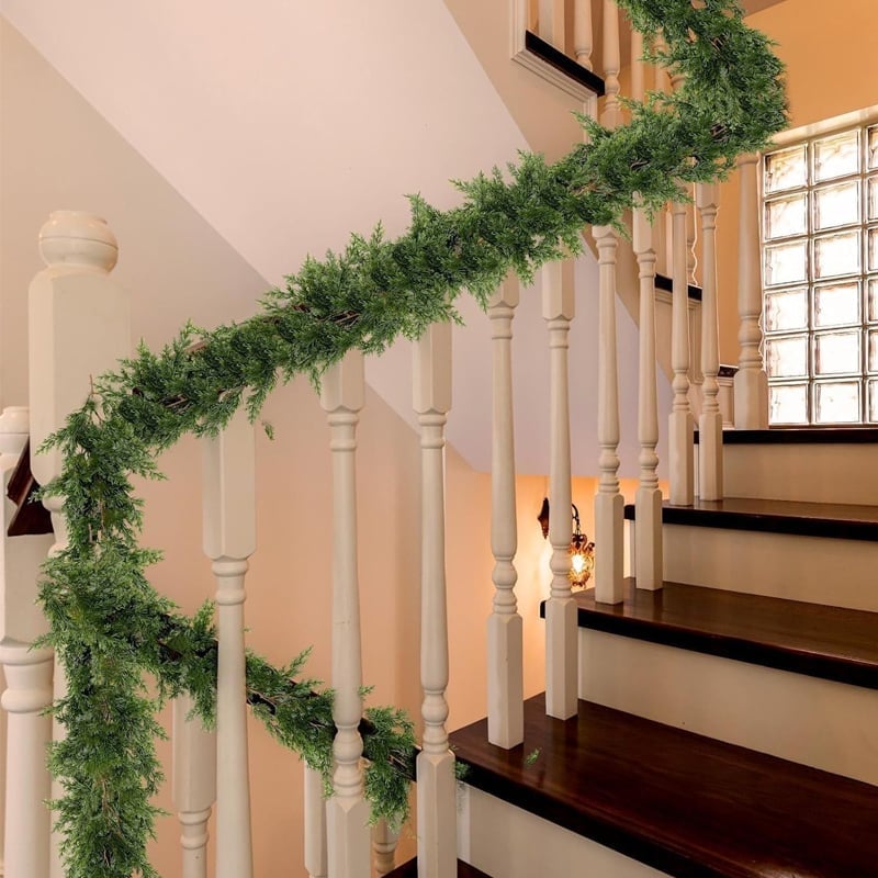 Sakerplus Artificial Plant Christmas Rattan