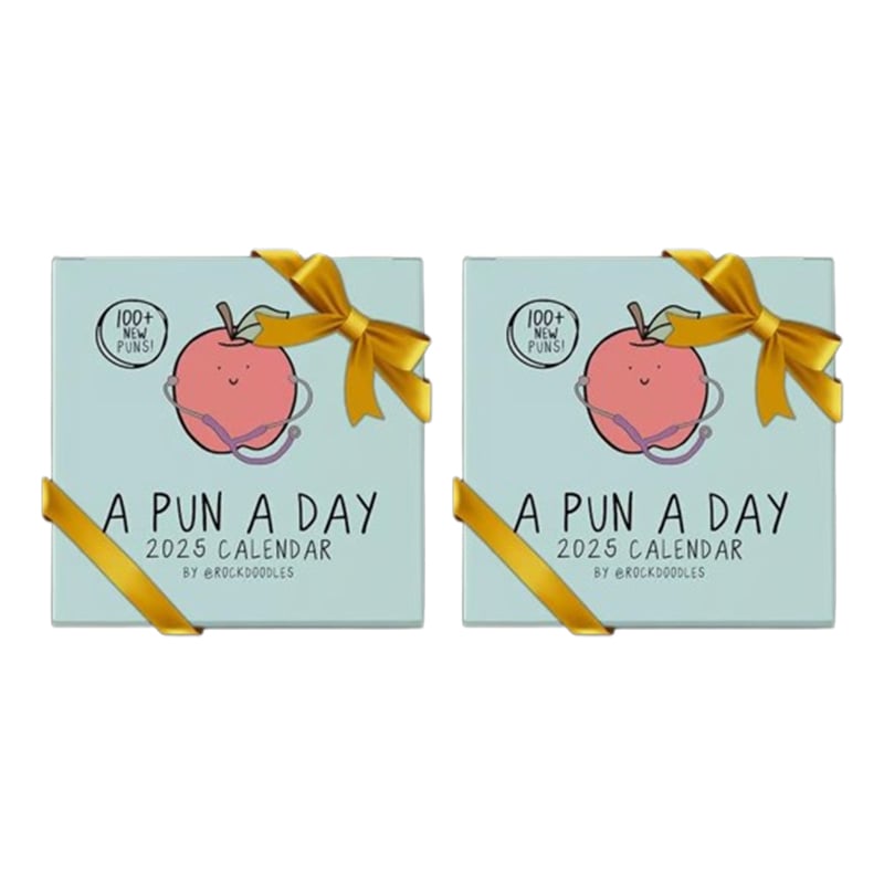 2025 A Pun A Day Desktop Calendar