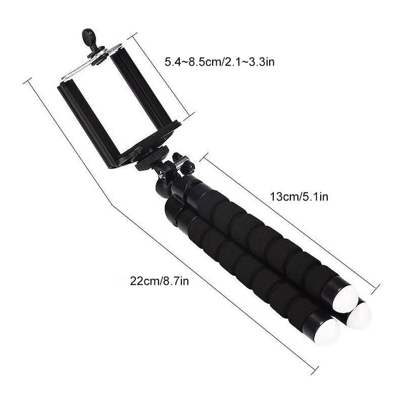 Flexible Sponge Octopus Tripod