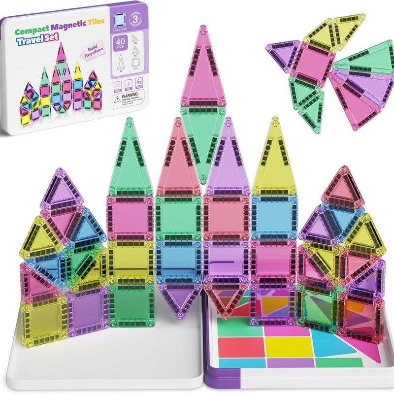 Magnetic Tiles Building Blocks Set - t