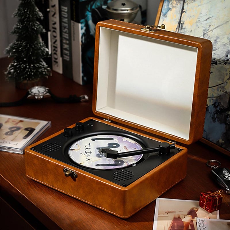 Portable Retro CD Bluetooth Music Player