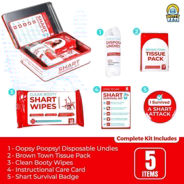Funny Shart Survival Kit