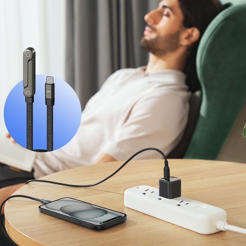240W Ultra-Fast Charging Cable with Stand