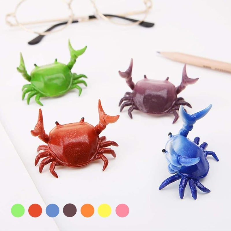 🦀 Crab Weightlifting Pen Holder