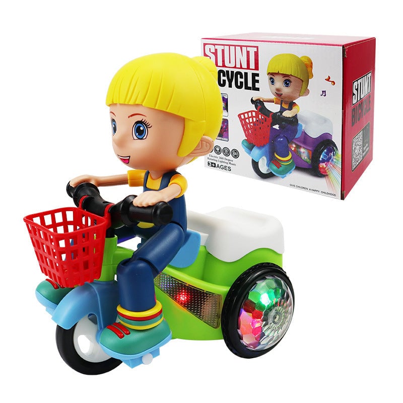 Stunt Spin Dance Electric Tricycle Toy