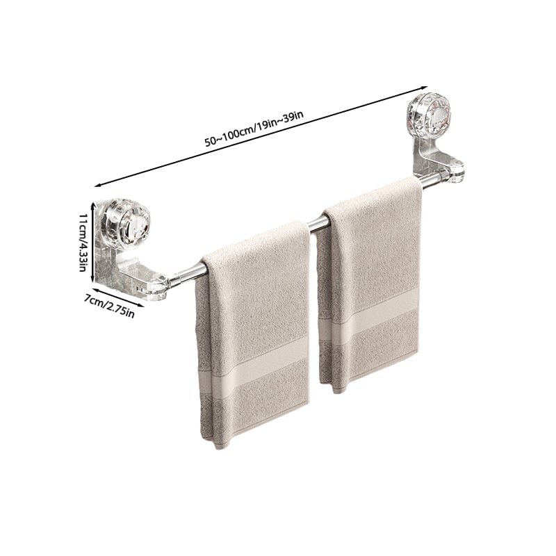 Wall-mounted Punch-free Door Drain Storage Rack