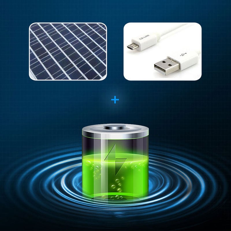 🔥Father's Day Sale - Wide Brim Solar Fan Outdoor Fishing Hat-Solar & USB Charging
