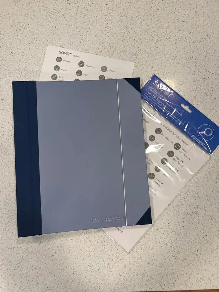 【UP TO 60% OFF】"In Case I Go Missing" Binder