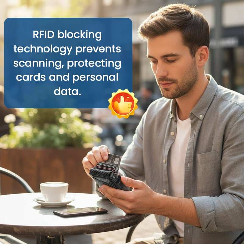 Anti-theft aluminum alloy card holder