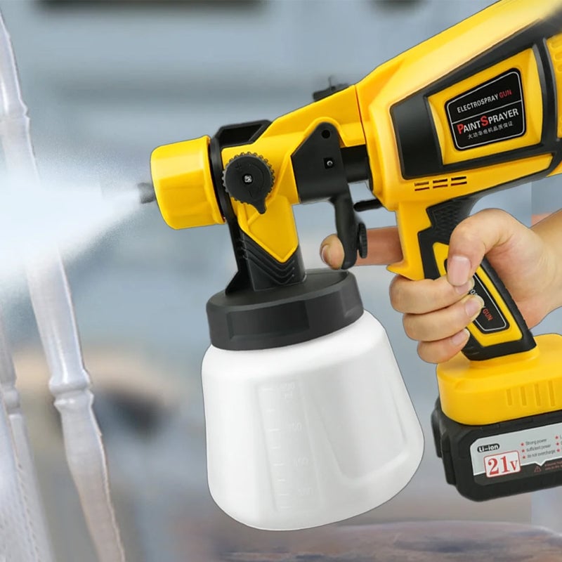 Removable electric paint gun-One Battery & Charger (2000mAh)