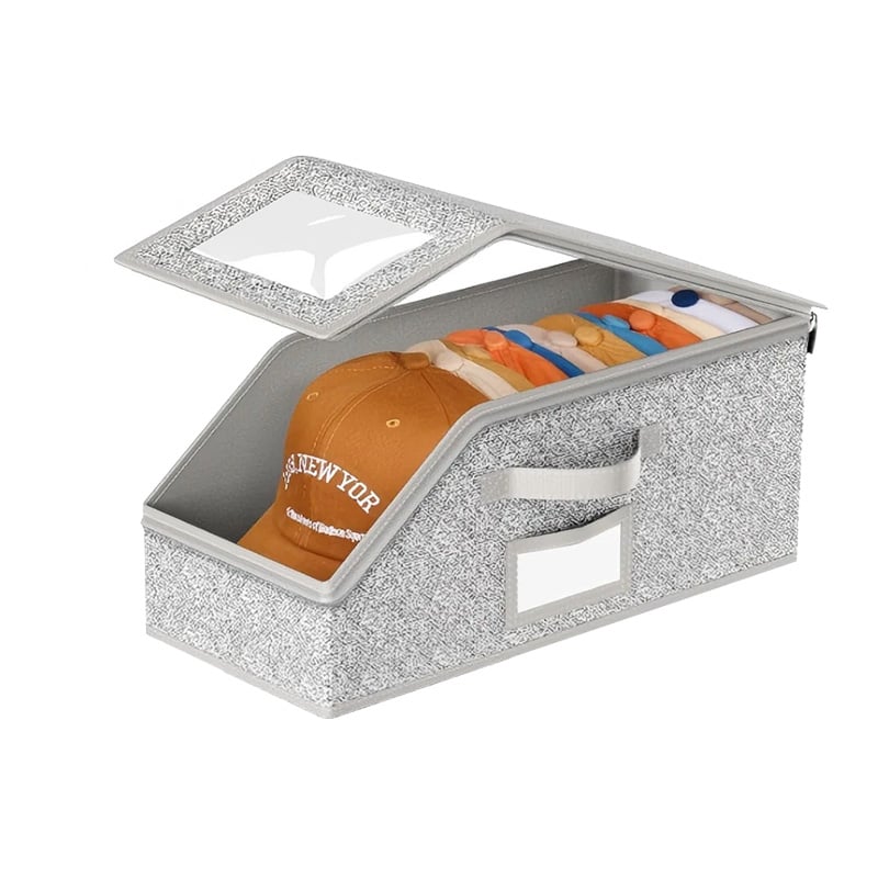 Multifunctional Foldable Dust Hat Storage Box