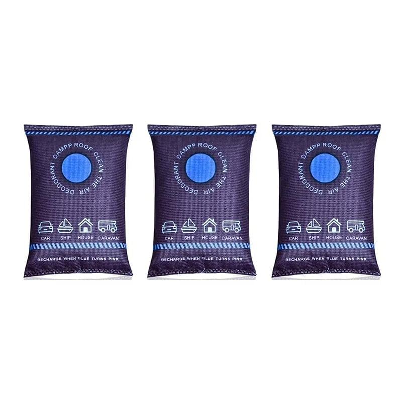 Silicone Desiccant Bag – Color-Changing Mineral Moisture Absorber for Cars
