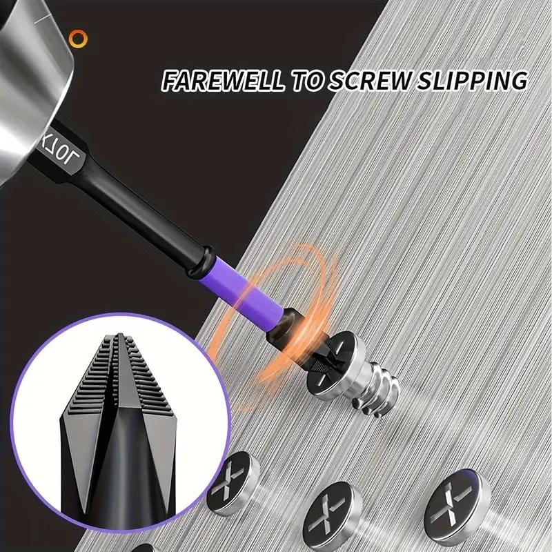 6 pieces Magnetic Shockproof Batch Bits