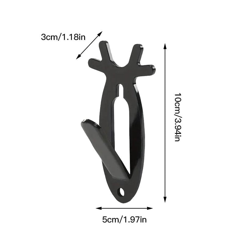 Deer Iron Wall Hook Decor