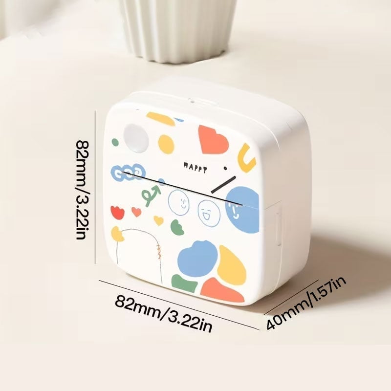 New Mini Wireless Bluetooth Label Printer
