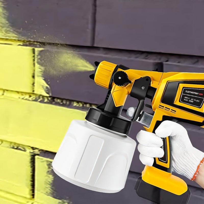 Removable electric paint gun-One Battery & Charger (2000mAh)
