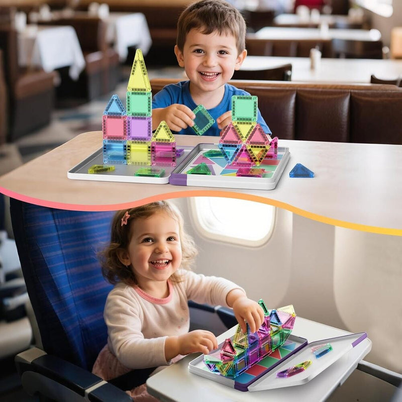 Magnetic Tiles Building Blocks Set - t