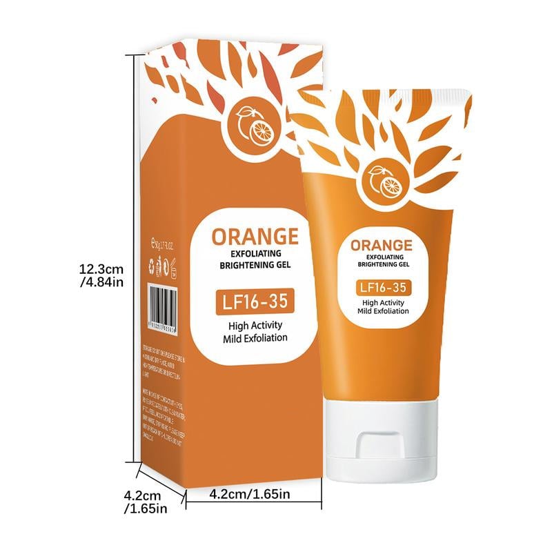 Orange Enzyme Exfoliating Gel 100g – Facial Cleansing Peel