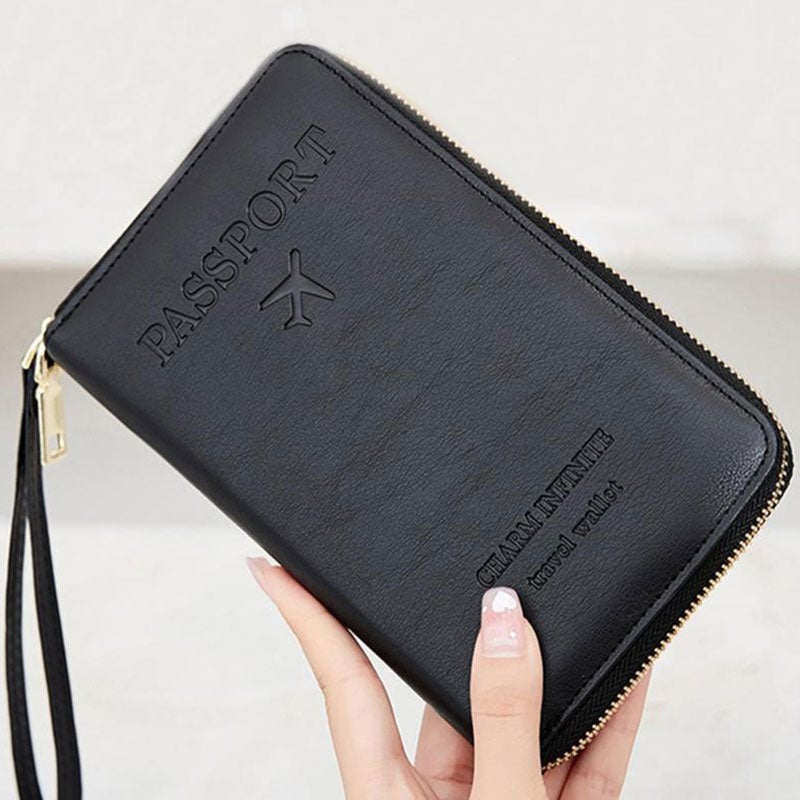 New Multi-Functional RFID Passport Wallet