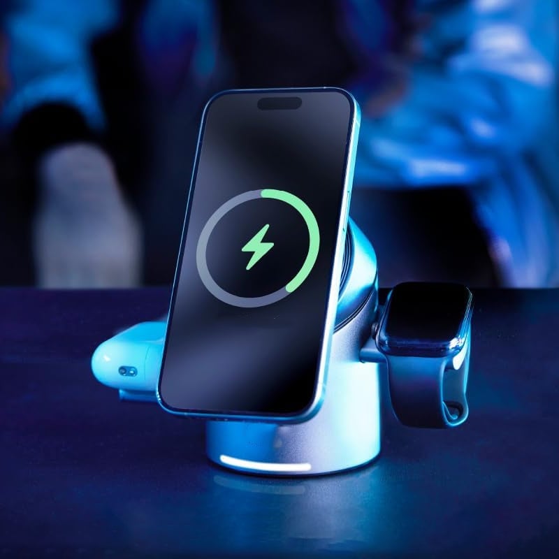 4-in-1 Magnetic Wireless Charging Station