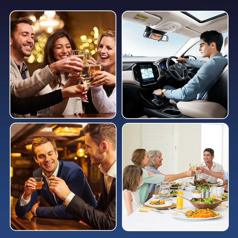 High-Precision Portable Digital Breath Alcohol Tester