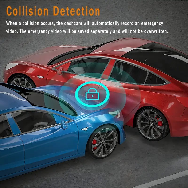 Aless™ Four-record monitoring driving recorder