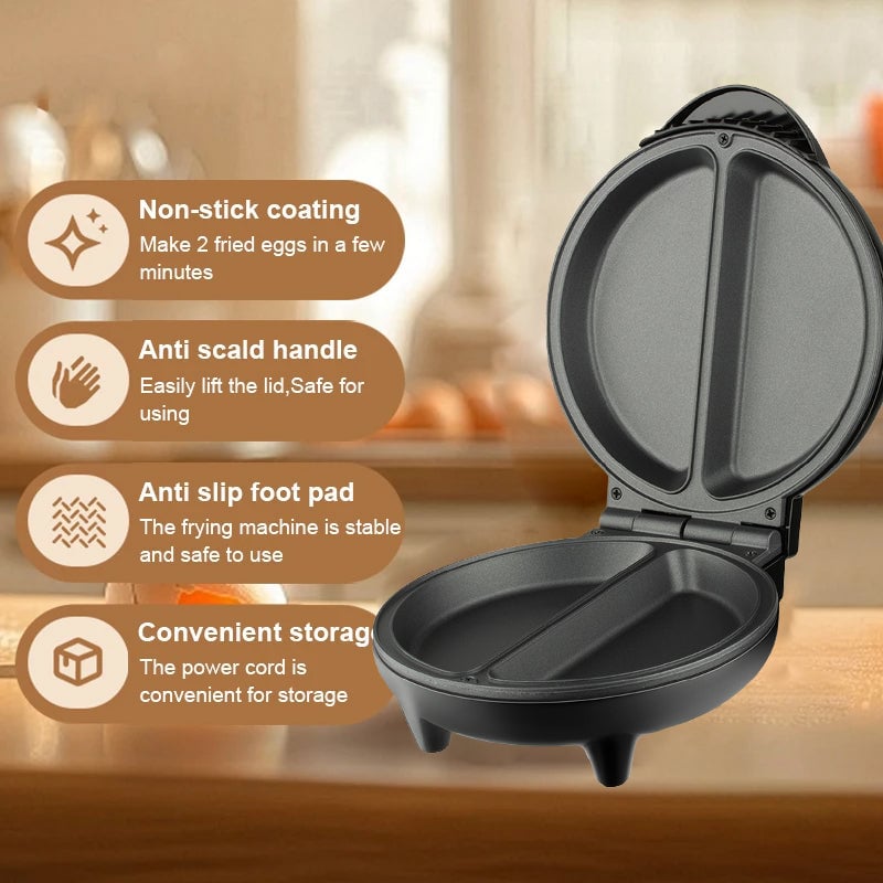 Aless™ Dual-Zone Electric Omelette Maker