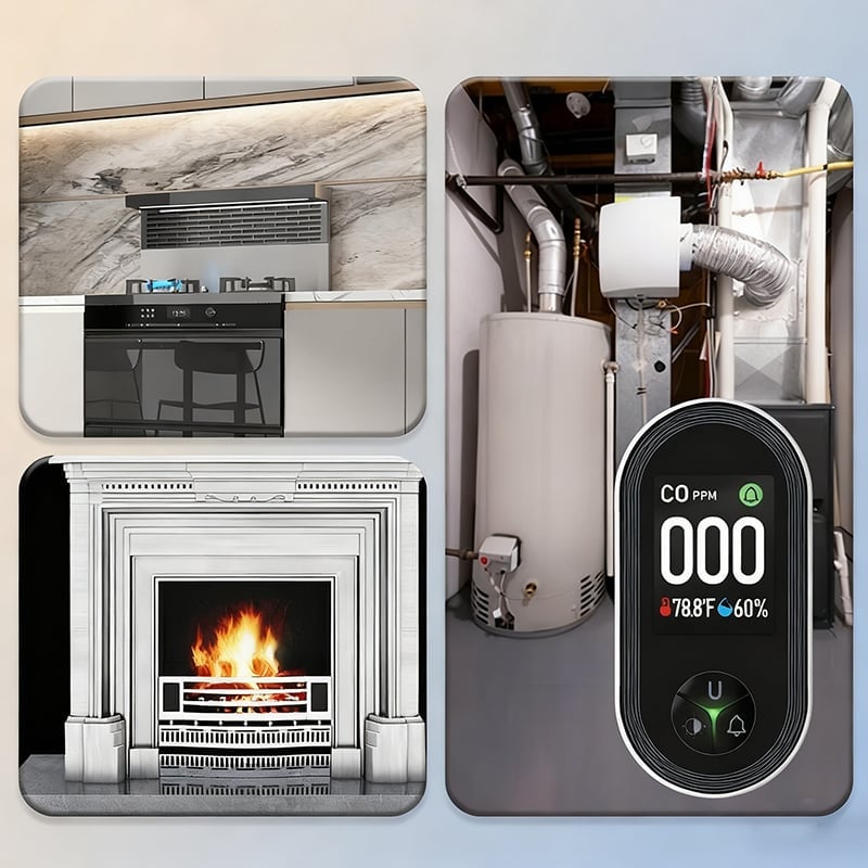 Co Temperature and Humidity Monitoring Alarm