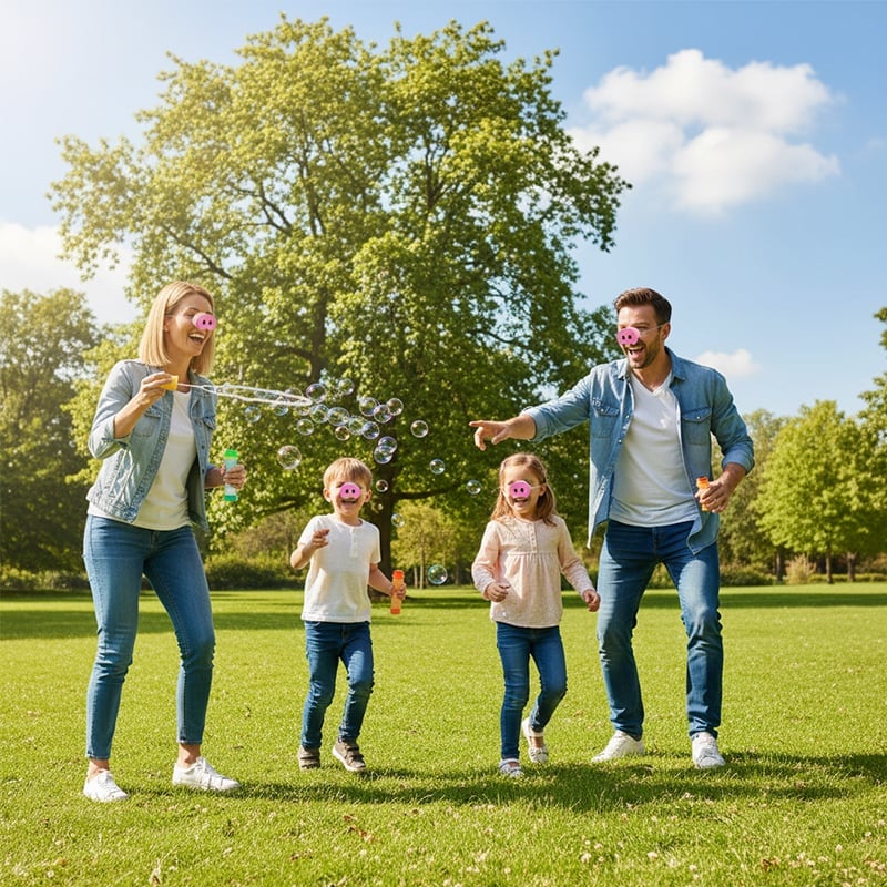 Piggy Nose Puzzle & Game Set