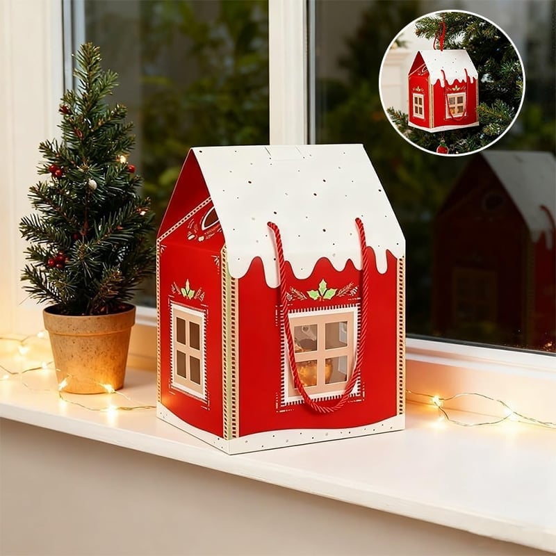 Christmas Wonderland Cottage Gift Box-cp
