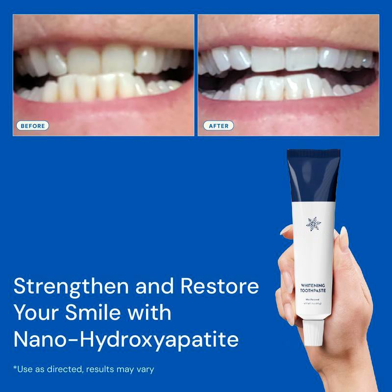 Nano Hydroxyapatite & Coconut Teeth Whitening Toothpaste
