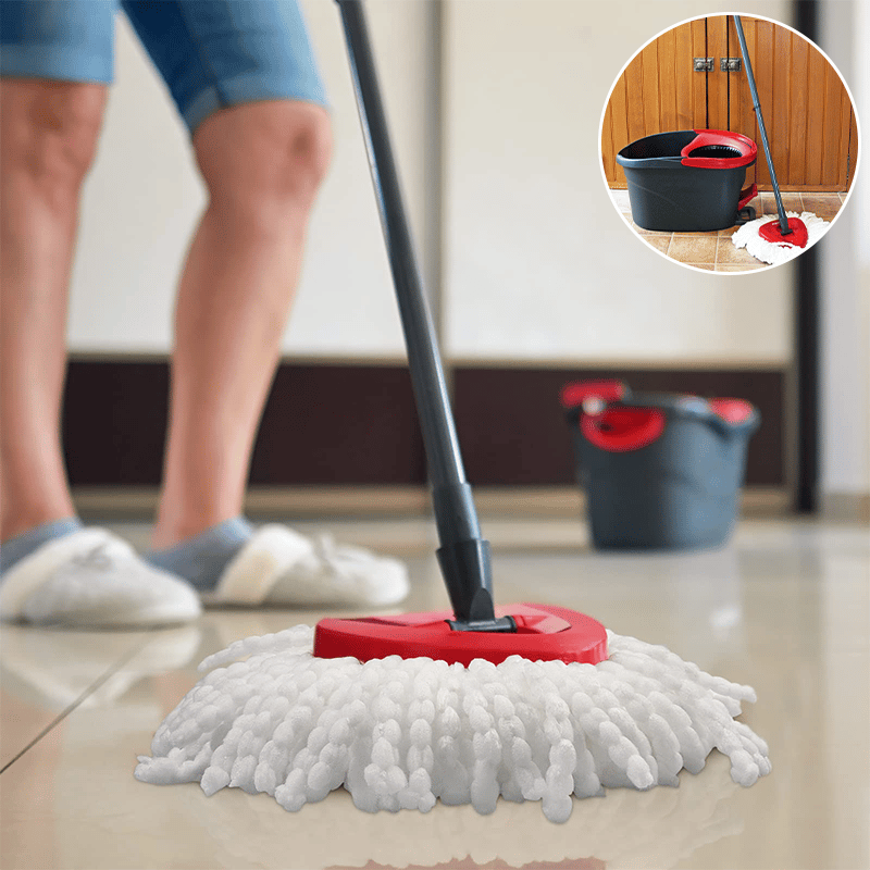 Triangular disc floor brush rotating mop head