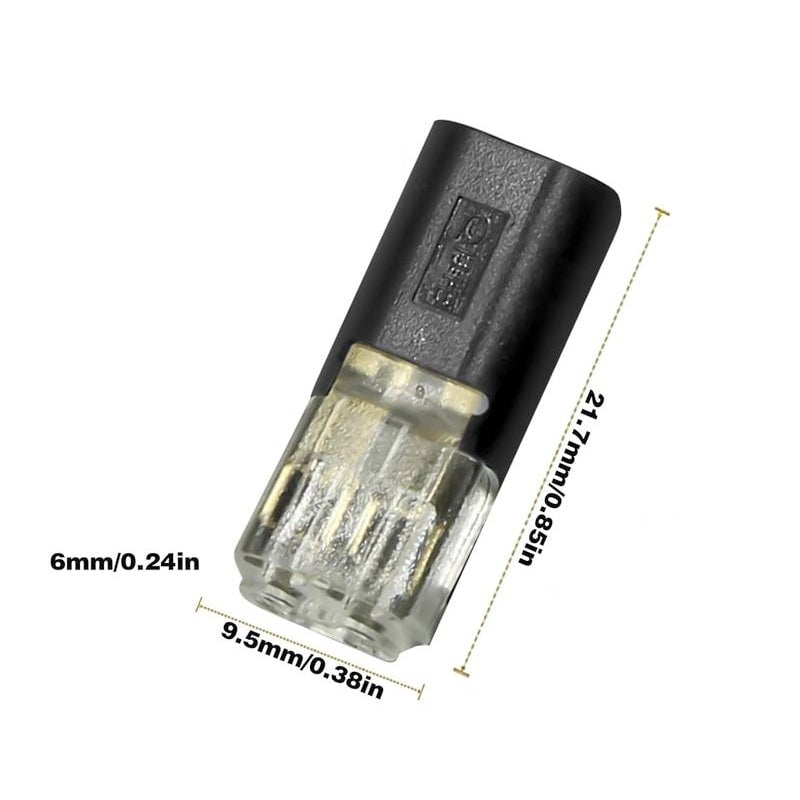 LED Strip Connector Plug with Locking Buckle