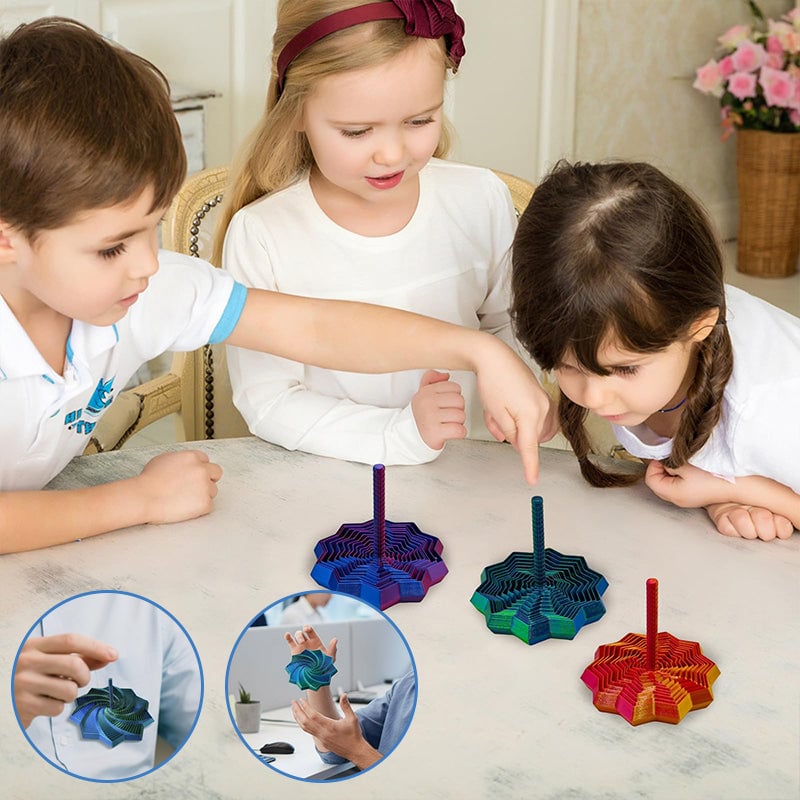 3D Printed Handheld Star Sensory Fidget Toy