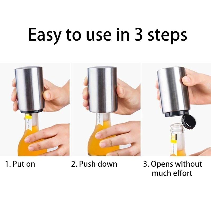 The Effortless Magnetic Beer Opener