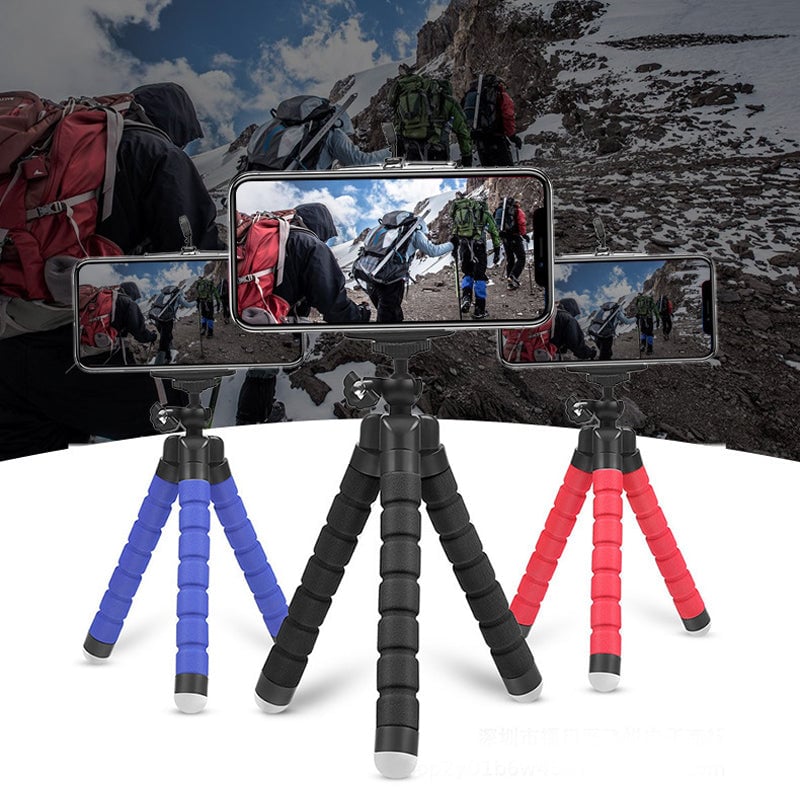 Flexible Sponge Octopus Tripod