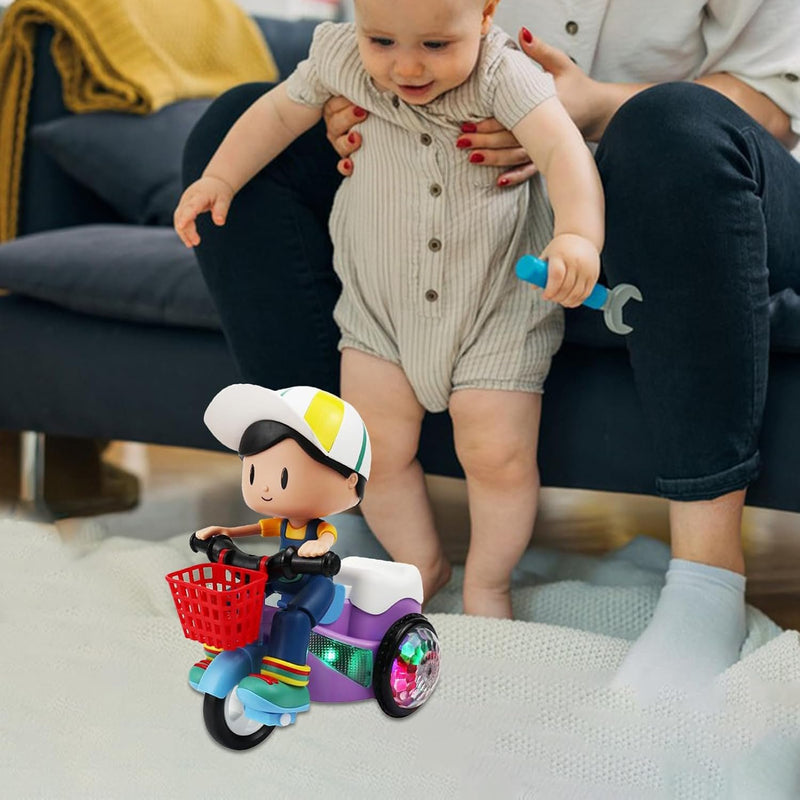 Stunt Spin Dance Electric Tricycle Toy