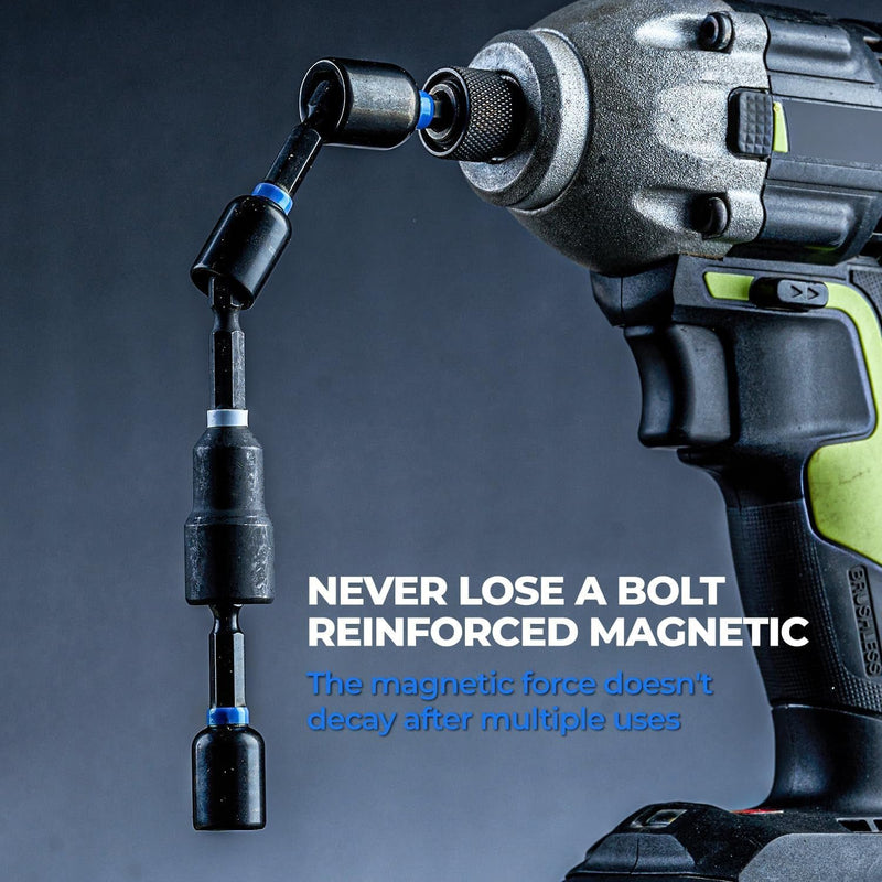 Magnetic Impact Nut Driver Set