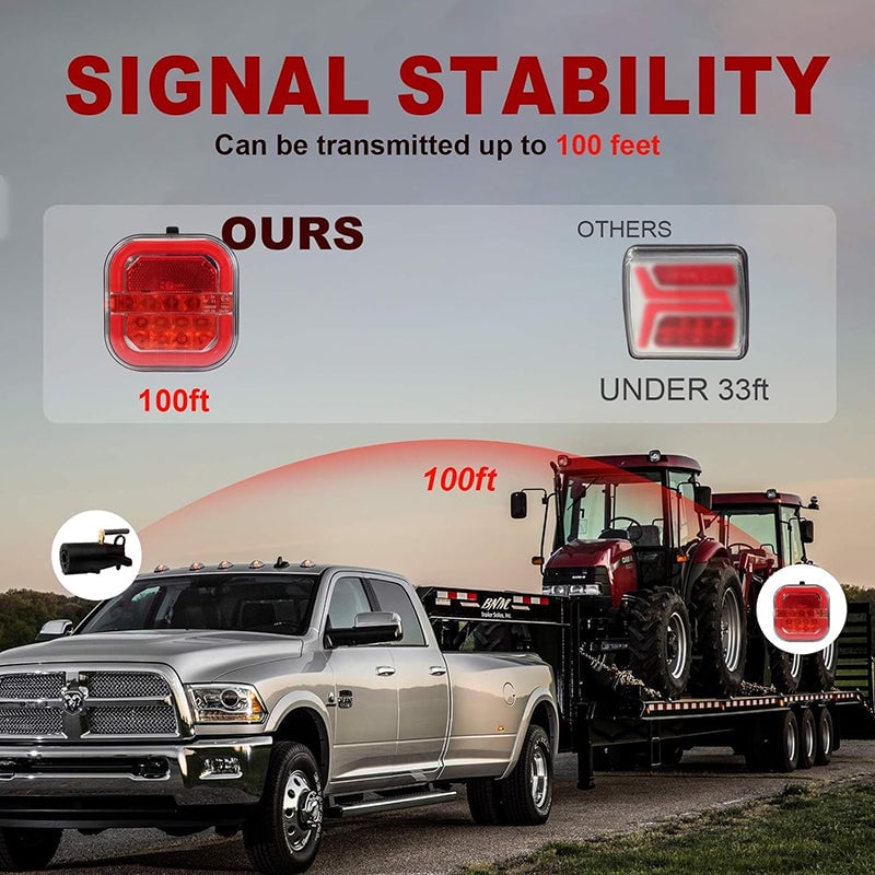 Wireless Trailer Lights Kit