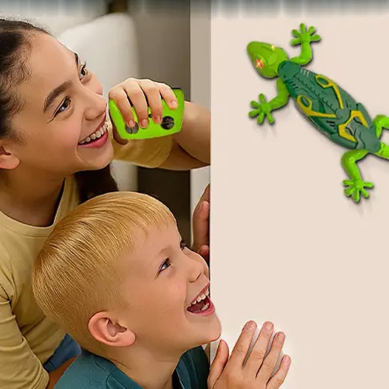 Electric Lizard Toy with LED Glowing Eyes