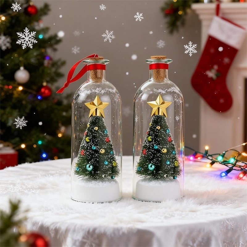 Christmas Tree in a Bottle