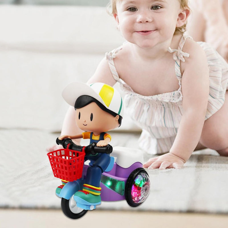 Stunt Spin Dance Electric Tricycle Toy