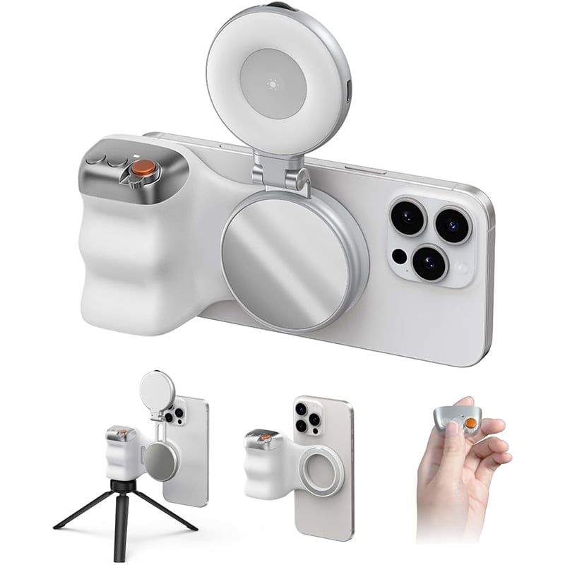 Magnetic Grip & Magnetic Selfie Light