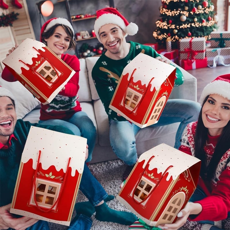 Christmas Wonderland Cottage Gift Box-cp