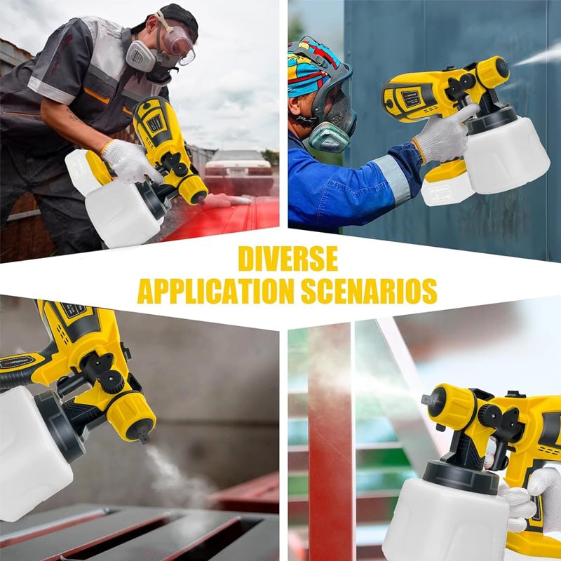 Removable electric paint gun-One Battery & Charger (2000mAh)