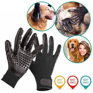 Hirundo® Pet Grooming Gloves For Cats, Dogs & Horses - ( 1 pair ) - 1 pair