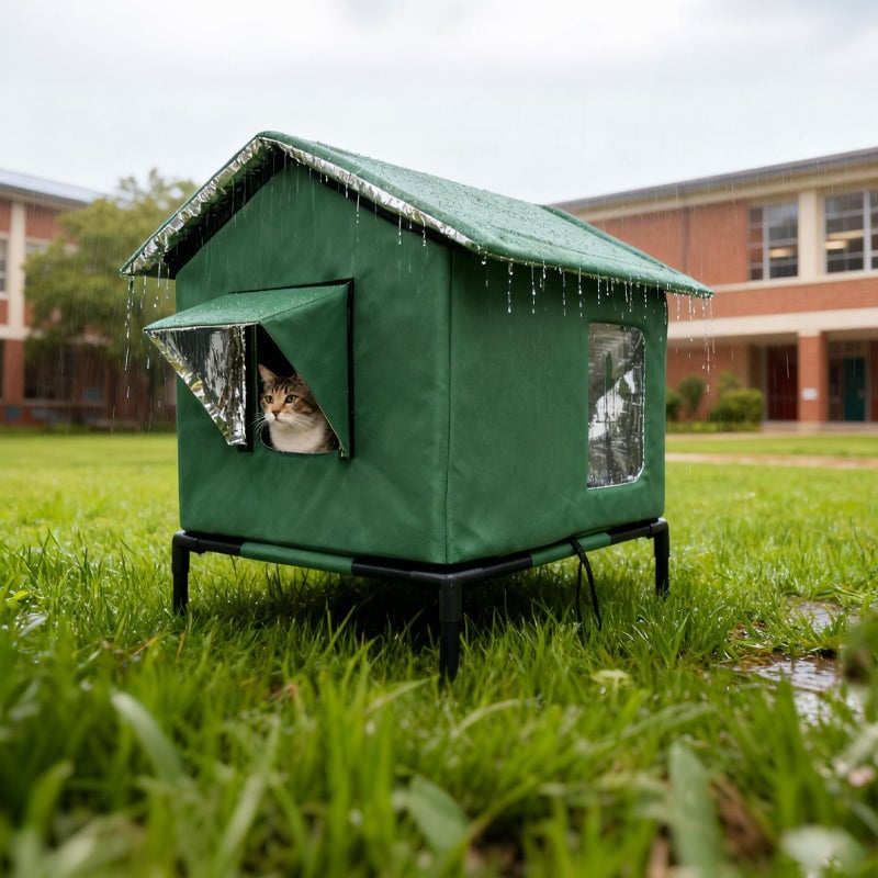 Rainproof Cold-resistant Shelter for Stray Cats