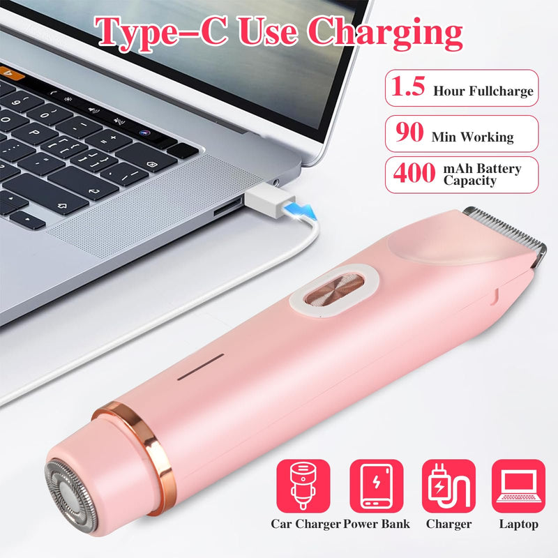 2 in 1 Women Electric Shaver