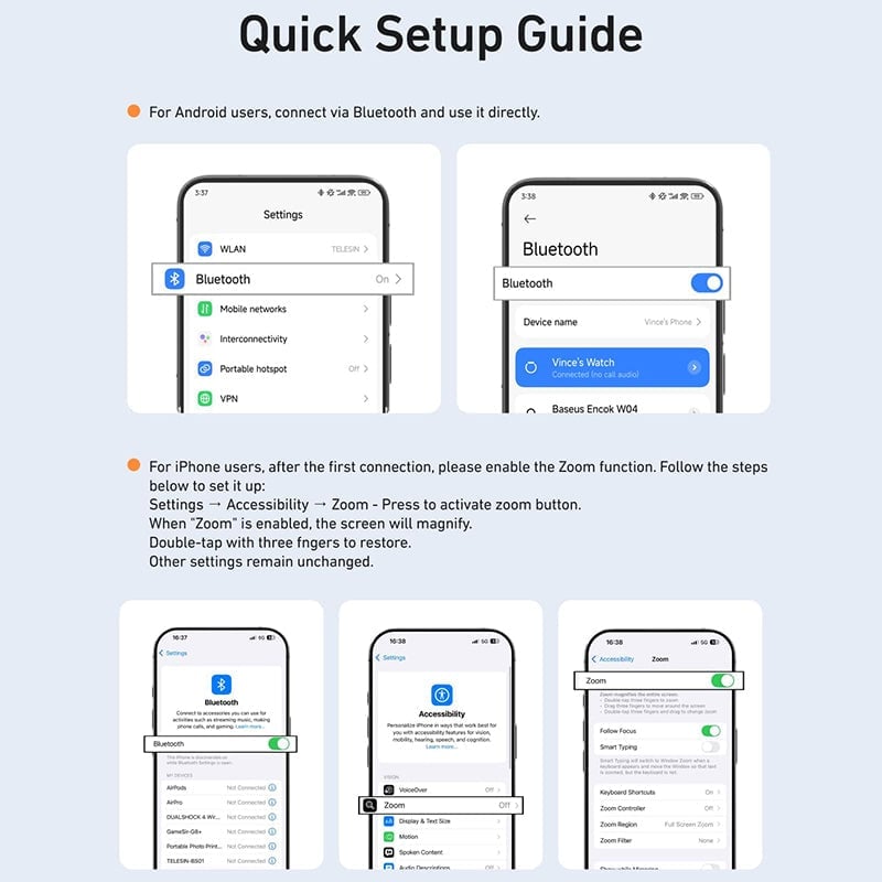Magnetic Grip & Magnetic Selfie Light